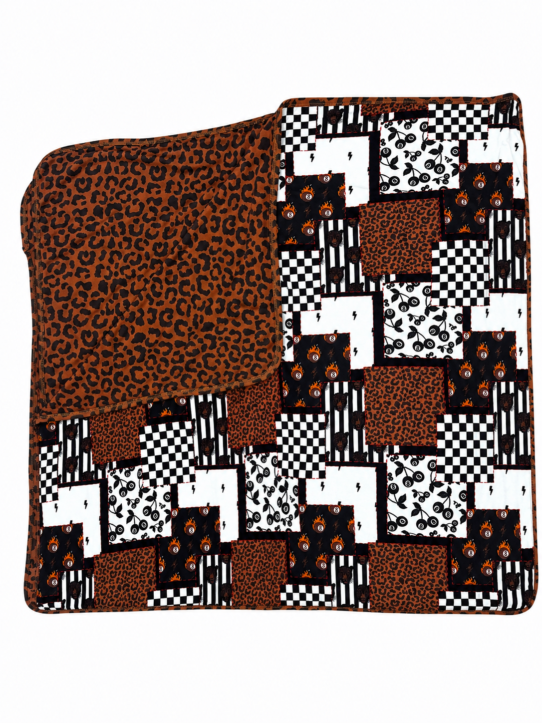 Leopard 8 Blanket