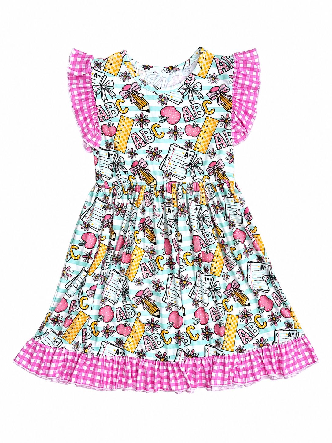 ABC Ruffle Dress