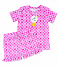 Pink Checks Daywear