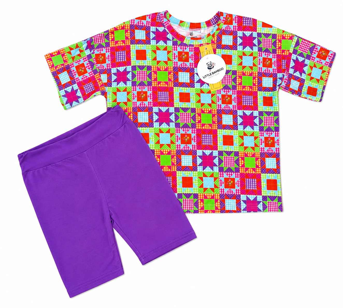 Quilt Oversized Shirt / Bikers