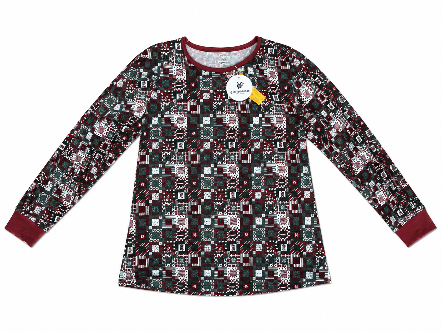 Adult Christmas Quilt Shirt