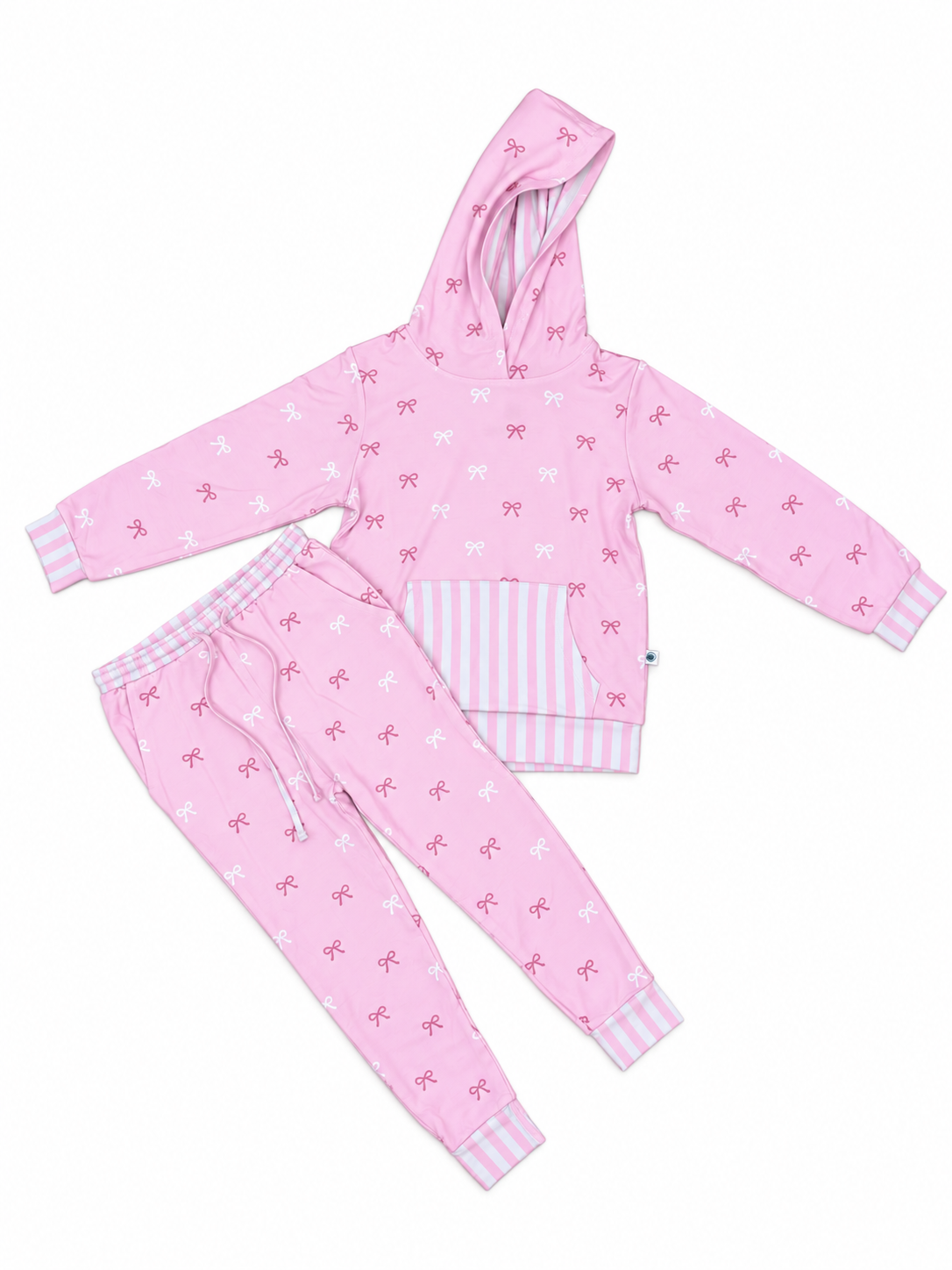 Pretty In Pink French Terry Hoodie / Jogger Set