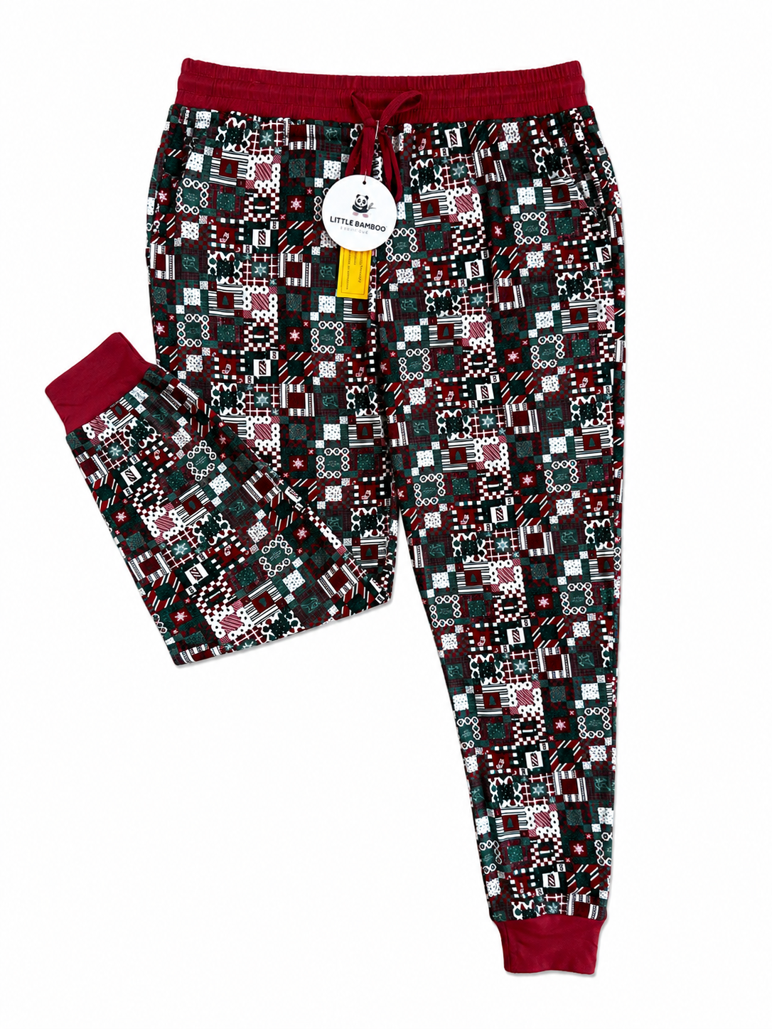 Adult Christmas Quilt Joggers