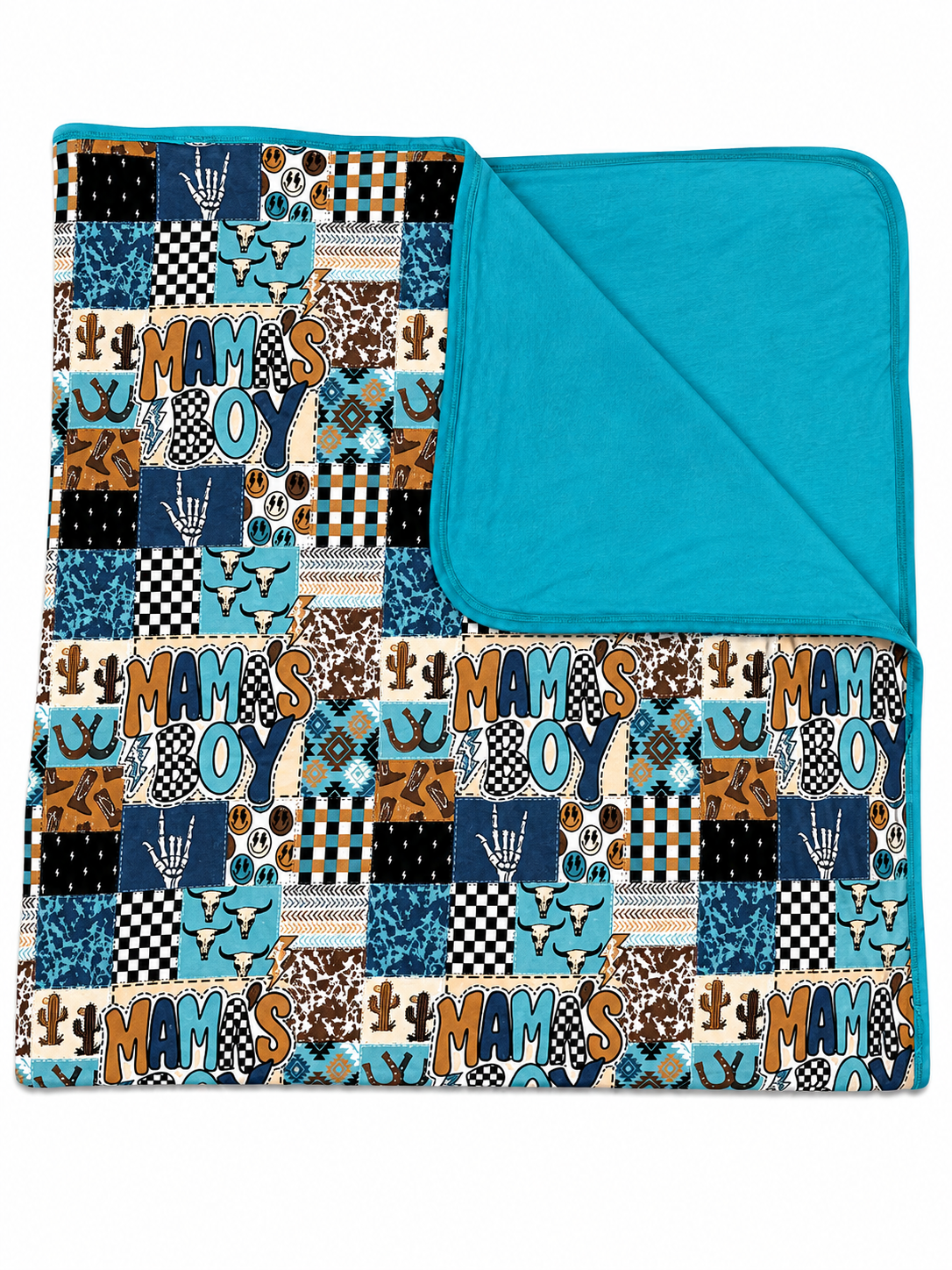 Mama’s Boy Blanket 50x50