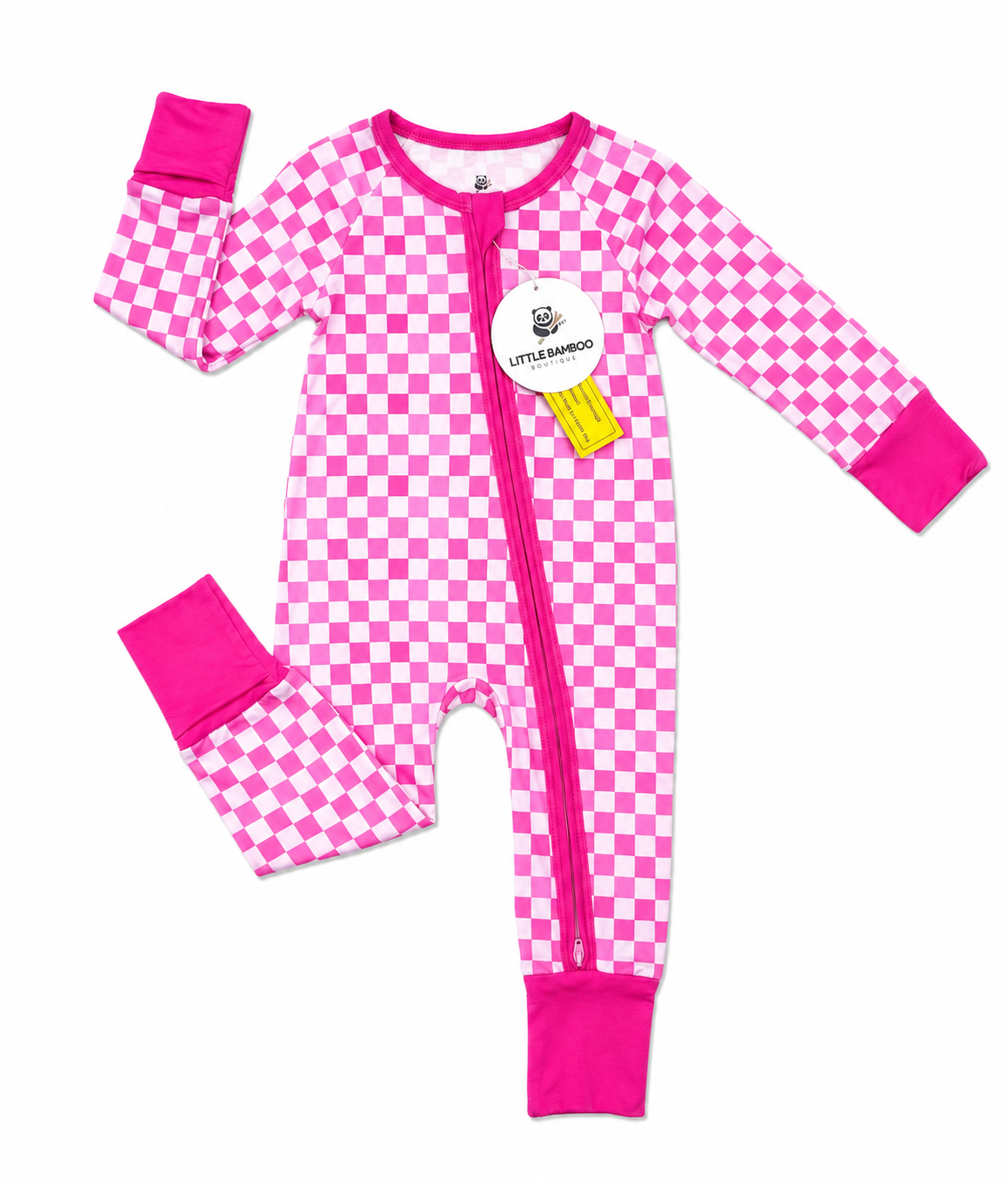 Pink Checks Zippy