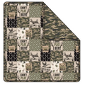 BUCKWILD Blanket 50x50