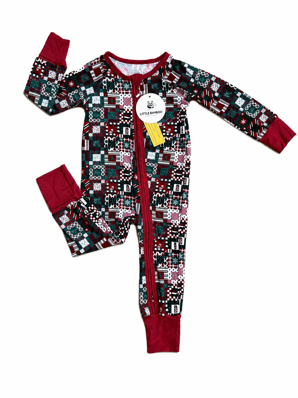 Christmas Quilt Zippy