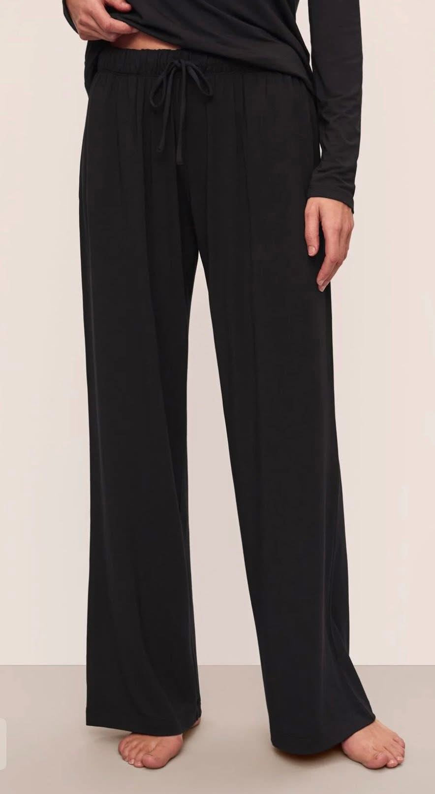 Adult Black Straight Leg Pants